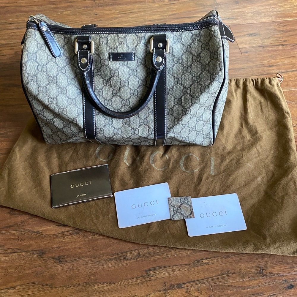 100% Authentic Gucci vintage Boston bag